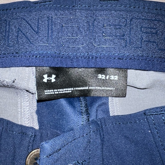 Men’s Under Armour Threadborne Straight Leg Golf Pants - Picture 2 of 5